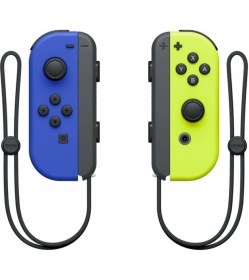 Resim Nintendo Switch Joy-Con Mavi Sarı Gamepad Renkli Oyun Aksesuarı Özel Tasarım 