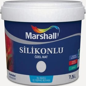 Resim Marshall Silikonlu Özel Mat Badem Ezmesi 7,5 Lt (10 Kg) 