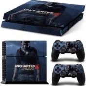 Resim Stickermarket PS4 Uncharted4 Sticker Seti 
