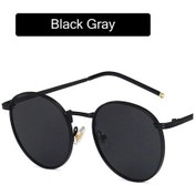 Resim Moda Gözlük Balıkçılık Metal Çerçeve Tonları Yuvarlak Güneş 