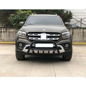 Resim Vokswagen Amarok 2010+ Off Road Siyah Karterli Ön Koruma Ön Tampon Koruma Demiri Informplus Aqm4wd Pwt03 