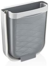 Resim Mithra Life Katlanabilir Askılı Banyo ve Mutfak Tezgahüstü Çöp Kovası MIT1075 