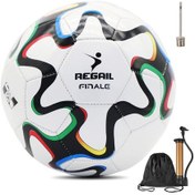 Resim Ranyeek Regaıl Pvc Kauçuk Futbol Topu Seti - Şişirme Pompası Ve Taşıma Çantası Dahil Diğer 