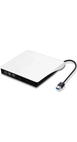 Resim Alfais 5254 USB 3.0 Sata Slim 9.5mm DVD Rw Writer SSD External Harici Caddy Kutu 