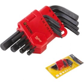 Resim Kanonik Education 120 Mm 10 Parça Siyah 6 Köşe Alyan Seti 