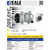 Resim Kale-349880 - Klima Kompresörü Toyota Aurıs 07 12 Avensıs 08 18 