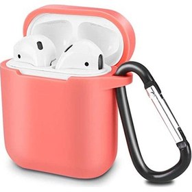 Resim Apple Uyumlu AirPods 2 2.nesil Sert Silikon Kılıf - Fuşya Diğer 