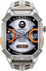 Resim Haylou Iron N1 Akıllı Saat Sesli Görüşme Desteği (Haylou Türkiye Garantili) (Gri) 