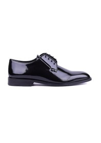 Resim Shoetyle - Hakiki Rugan Deri Siyah Renk Erkek Klasik Ayakkabı - 900-4804-1486 