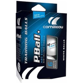 Resim Cornilleau P-Ball ABS Evolution 1 Yıldız 6'lı Masa Tenisi Topu 