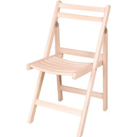 Resim Bengimobilya Sandalye Katlanır Model Kayın Torna Ayak Parlak Lilac Ürün El Yap 