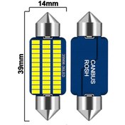 Resim 39Mm Sofit Led Canbus C10W Tip Tavan Plaka Led Ampul 2 Adet 