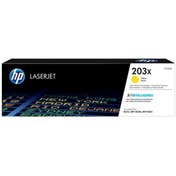 Resim HP 203X Yellow Sarı Yüksek Kapasite 2.500 Sayfa Toner CF542X 