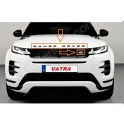 Resim Range Rover Sport 3.6 Tdv8 Hse Uyumlu Range Rover Siyah Kaput Yazı Tampon Arma 