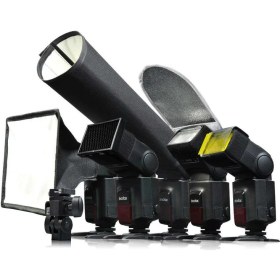 Resim Godox SA-K6 Tepe Flaş Aksesuar Kit 