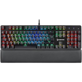 Resim Gamepower Ogre Rgb 60m Red Switch Türkçe Q Usb Mekanik Gaming Klavye 