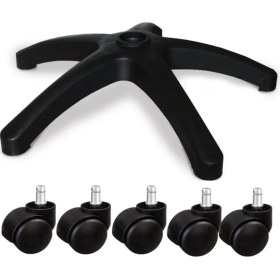 Resim Lena Ofis 5 Tekerlekli Yıldız Ayak 