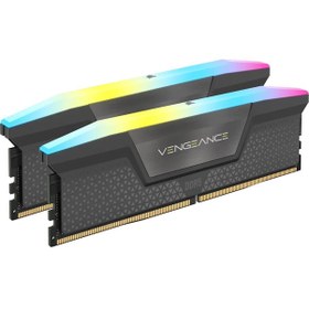 Resim Corsair 64GB(2x32) Vengeance RGB EXPO 6000mhz CL40 DDR5 Ram (CMH64GX5M2B6000Z40) 