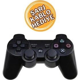 Resim Ps3 Kablosuz Analog Oyun Kolu Oyuncu Konsolu Dualshock Wireless Joystick Controller 