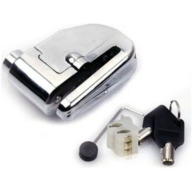 Resim Motosiklet Disk Alarmı Çelik Alaşım Çift Fonksiyonlu 130 Desibel Sesli Motor Disk Alarmı 