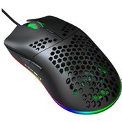 Resim Vkemall Hxsj J900 Profesyonel Rgb Oyuncu Faresi - 6 Dpı Ayarı, Ergonomik Tasarım, Usb Bağlantılı J900 
