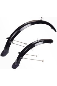 Resim Streak Bisiklet Çamurluk 20 Inç 14 Inç Jant Uyumlu Ön Arka Takım Seti Çamurluğu 