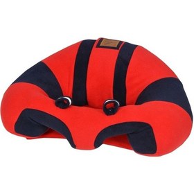 Resim Bebe Yatmaz Bebek Oturma Destek Minderi Koltuğu Kırmızı Lacivert Bebek Koltuğu Bebek Oturağı 