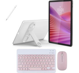 Resim Tab M10 Mediatek Helio 4GB/64GB 10.1" Hd Tablet + Şeffaf Kılıf + Kalem +Pembe Klavye Mouse 