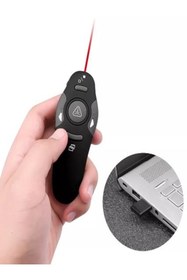 Resim gaman Wireless Presenter Kablosuz Lazerli Sunum Kumandası Lazer Sunum Kalemi 