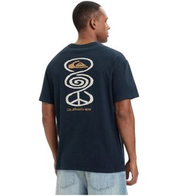 Resim Quiksilver Harmony Spiral Erkek Tişört Lacivert 