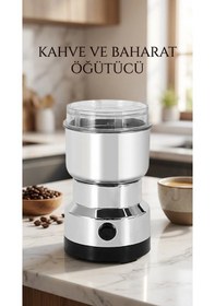 Resim Buğz Çelik Kahve Ve Baharat Öğütücü Makine, Ayarlanabilir Öğütme Diğer 