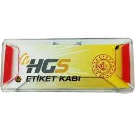 Resim Compax Hgs Etiketini Asma ve Koruma Kabı | Ptt Hgs Kılıfını Cama Yapıştırma Aparatı 