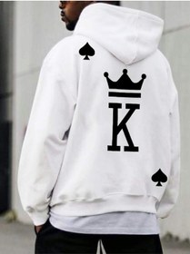 Resim Unisex Kadın/erkek Harajuka Sokakt Oyun Kartı Baskı Beyaz 