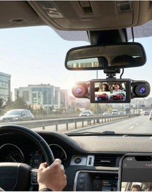 Resim Mey İthalat 1080p Araç Kamerası Mobil Uygulama Bağlantılı G Sensörlü Güvenlik Sistemi 