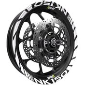 Resim Cf Moto 150 Nk Geniş Jant Şeridi Beyaz 