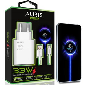 Resim starefsane Auris Xiaomi 33 Watt Hızlı Şarj Aleti Başlık+Kablo Set 