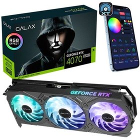 Resim Galax Geforce RTX4070 Super Ex Gamer 1-Click OC 12 GB GDDR6X 192 Bit Ekran Kartı 