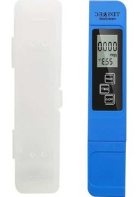 Resim Createtech 3in1 Su Kalitesi Algılama Kalem, Ev İçme Suyu Saflığı Ec Metre Yüksek Doğruluk Blue Abs Box 0.01 Diğer 