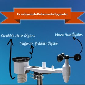 Resim Sevgift Air 300 NW Dijital Hava İstasyonu 