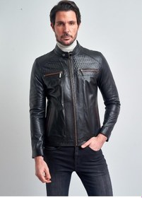 Resim Erkek Deri Ceket (503575432) 