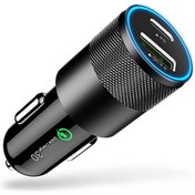 Resim Cc Globall Araç Usb Hızlı Şarj Adaptörü 