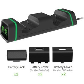 Resim Dobe Xbox One Oyun Kolu Dock Series S x Wireless Controller Şarj Istasyonu Göstergeli 800MAH 