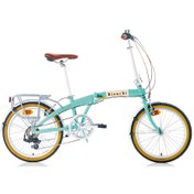 Resim BIANCHI FOLDING VINTAGE KATLANIR BİSİKLET 285H 20 JANT 7 VİTES CE Bianchi