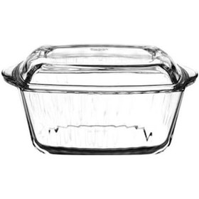 Resim Paşabahçe Borcam Kare Tencere 59049 057968 Şeffaf 