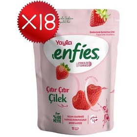 Resim Yayla Enfies Freeze Dried Çilek 15 G X18 