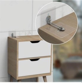 Resim Buffer Deprem İçin Ultra Dayanıklı Çivisiz Duvarı Delmeden Ayarlanabilir Eşya Sabitleyici Aparat Çok Renkli 