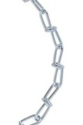 Resim NZM TİCARET Koch A15922 Çift Halka Zincir, 2/0 X 20 Ft, 115 Kg, 2/0, Çinko Kaplama 