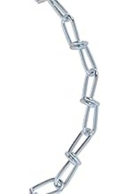 Resim NZM TİCARET Koch A15922 Çift Halka Zincir, 2/0 X 20 Ft, 115 Kg, 2/0, Çinko Kaplama 