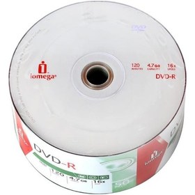 Resim Iomega Dvd-r 4.7 Gb 50'li Spindle - Idsp50m 