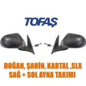 Resim Tofaş Doğan Şahin Kartal Slx Uyumlu Sağ + Sol Dış Ayna Takımı 